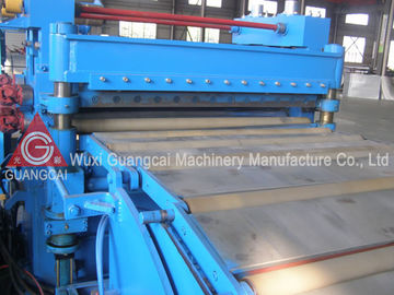 Steel Coil Slitting Line Uncoiling Leveling Cutting Fully Auto PLC Controlled